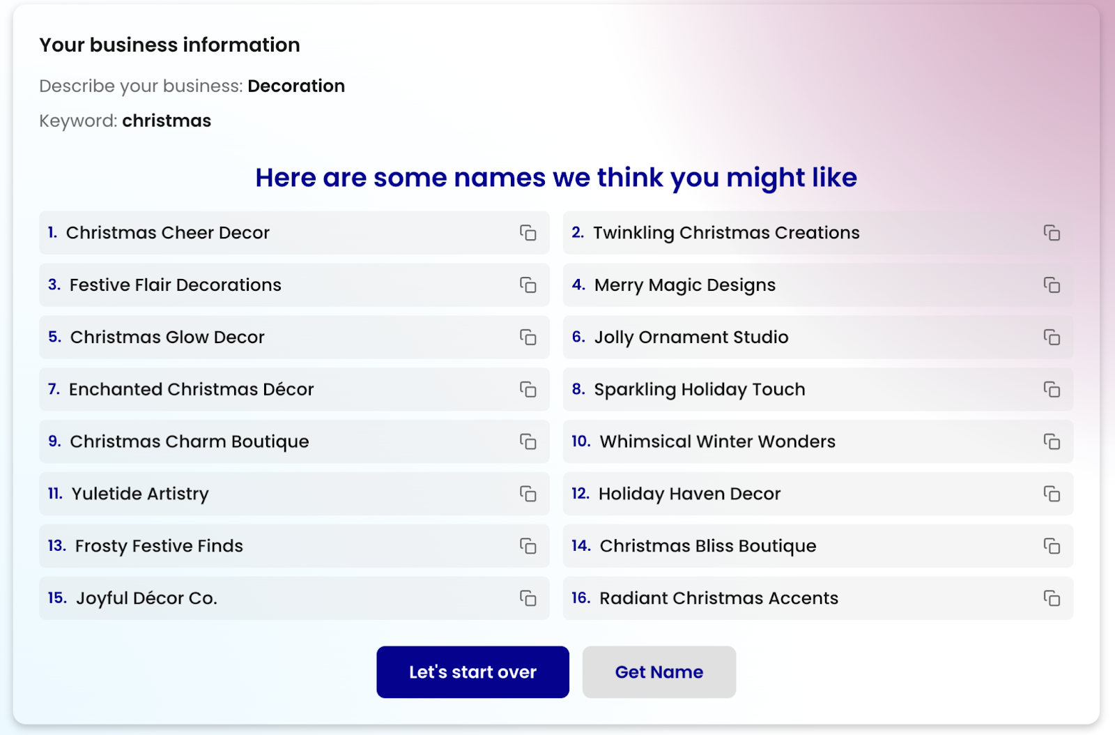 400+ Festive Christmas Name Ideas for Shops & Businesses (Checklist ...